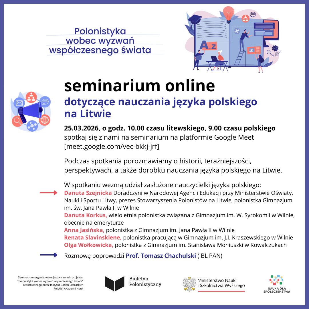 Seminarium dotyczące nauczania języka polskiego na Litwie