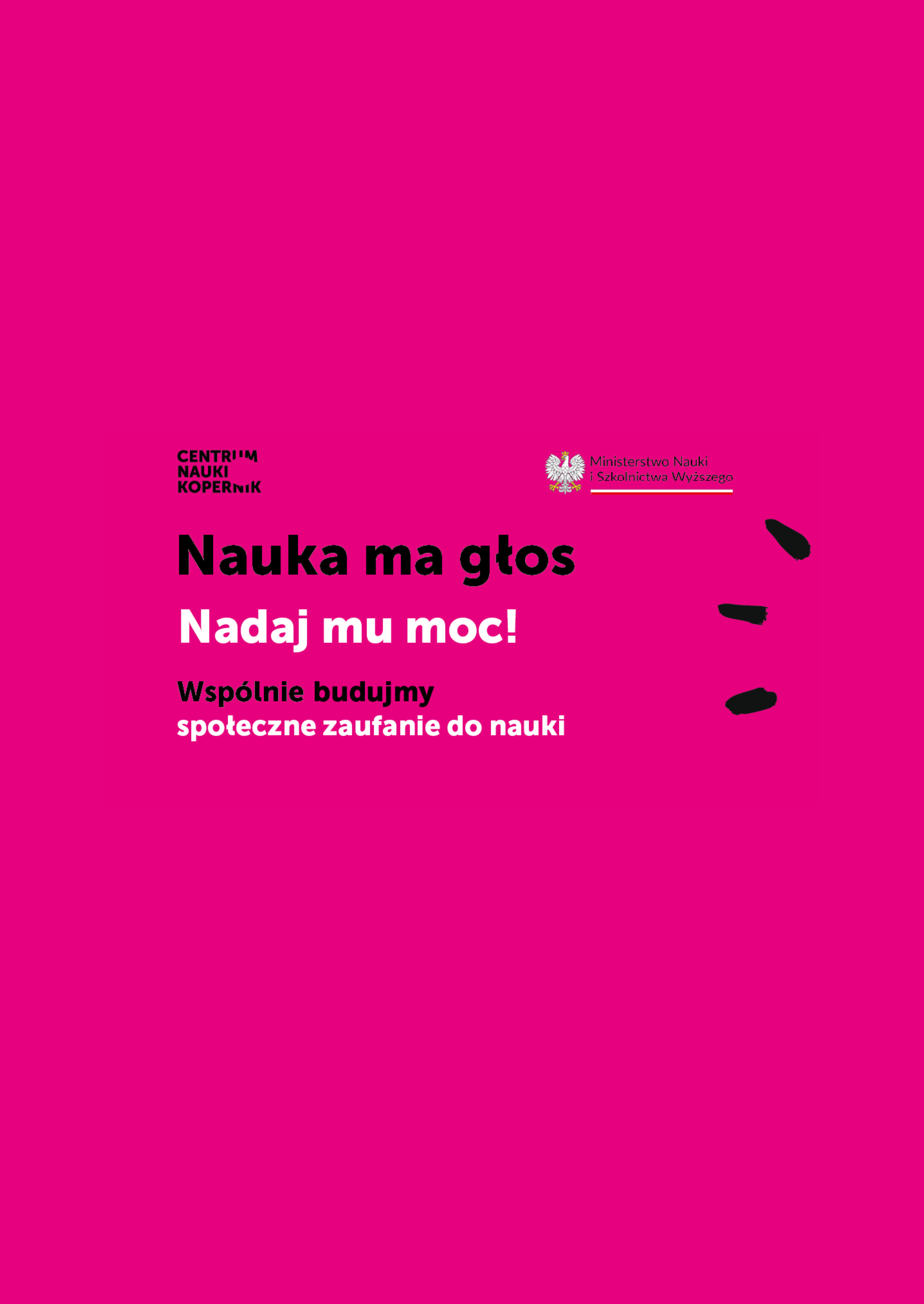Nauka ma głos! Zapraszamy naukowców i naukowczynie do udziału w projekcie o społecznym zaufaniu do nauki